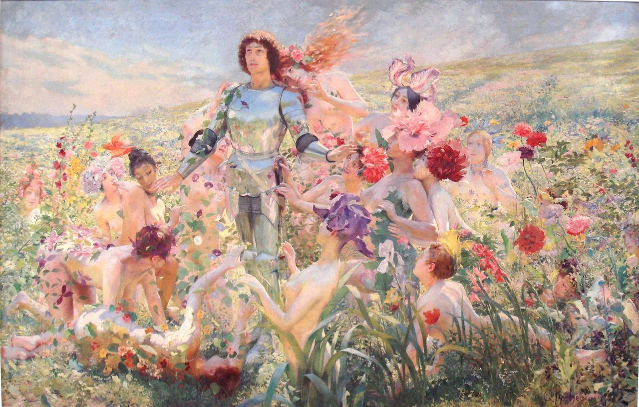 Il cavaliere dei fiori 1894 - Museo d'Orsay